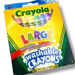 Vintage 2004 Crayola Large Crayon Box
